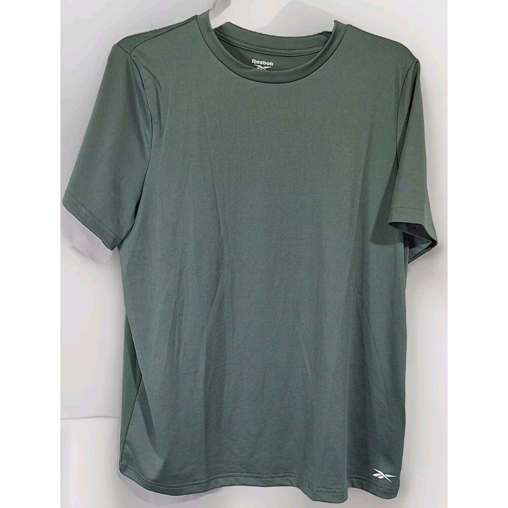Reebok Moisture Wicking Women's XL Green Sports Tee Athletic Wear T-shirt 1X
